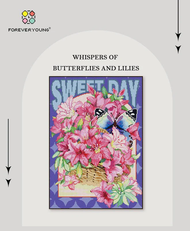 Whispers of Butterflies and Lilies - Image 2